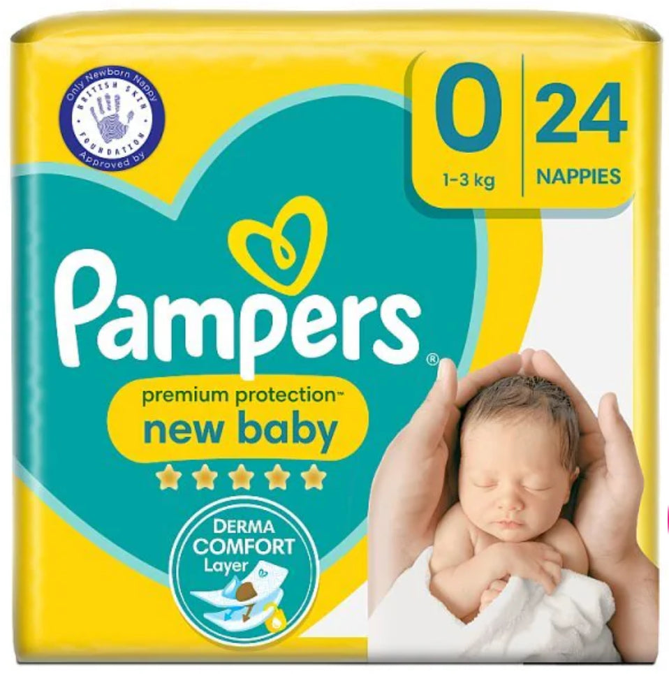 Pampers Premium Protection Size Count 144 Big Box Wholesale