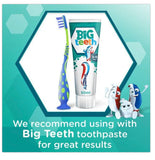 Aquafresh Kids Toothbrush for children aged 6-8 years_ Green & Blue