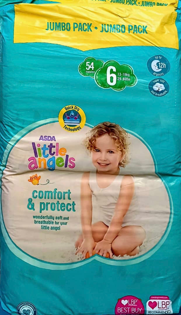 Little Angels Comfort Protect Jumbo Pack Size – Big Bargains