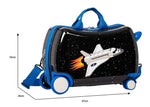 Trunki NASA Ride-on Wheelie Case, Space Shuttle