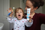 Aquafresh Milk Teeth 0-2 Years Soft Bristles Kids Toothbrush - Blue