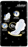 Always Ultra Night Secure Sleep Sanitary Extra Wings Size 4 Quattro Pack 36 Pads