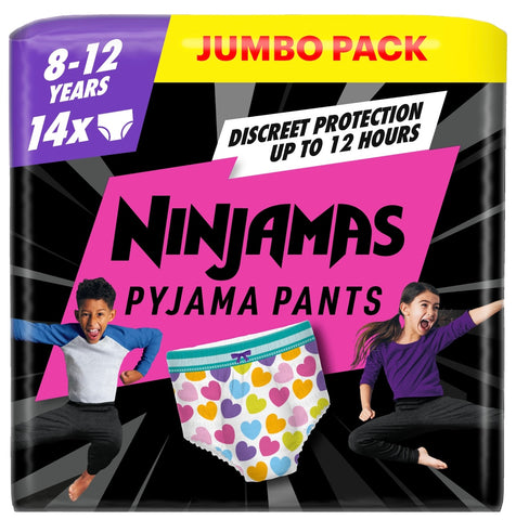 Pampers Ninjamas Pants Jumbo Pack 8-12 years Unisex