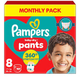 Pampers Baby Dry Pants Size 8 _117 Monthly Pack