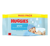 Huggies Pure Baby Wipes Maxi Pack (12x60 Wipes)