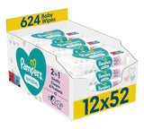 Pampers Baby Wipes Sensitive 12 x 52 per box