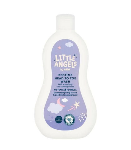 Little angels bed time head to toe wash 500ml