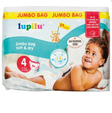 Lupilu Jumbo Pack Size 4 - (Count 84)