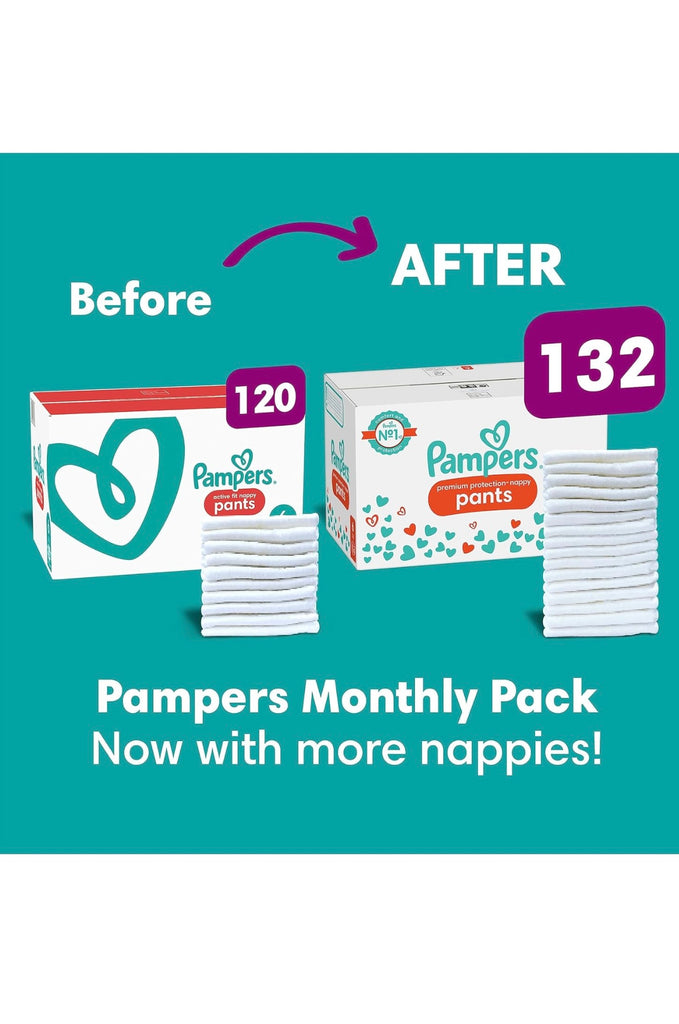 Pampers Baby Dry Nappy Pants - Size 6  Big Box Wholesale Ghana – Big  Bargains Wholesale