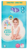 Little Angels Comfort & Protect Jumbo Pack Size 6+