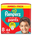 Pampers Baby Dry Nappy Pants Size 8 Jumbo