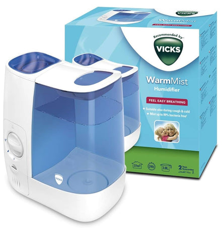 Vicks Warm Mist Humidifier - 3.8Ltr