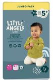Little Angels Comfort & Protect Jumbo Pack Size 5+