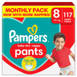 Pampers Baby Dry Pants Size 8 _117 Monthly Pack