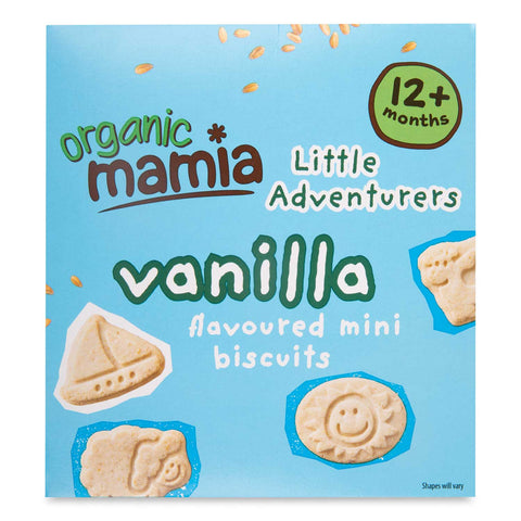 Mamia Mini Vanilla Flavoured Biscuits 100g( Pack of 2)