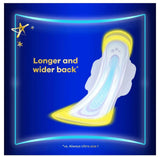 Always Ultra Night Secure Sleep Sanitary Extra Wings Size 5 Quattro Pack 32 Pads