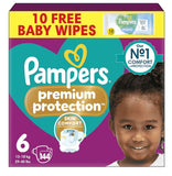 Pampers Premium Protection Size 6 - Monthly Pack - 144 (13-18kg)
