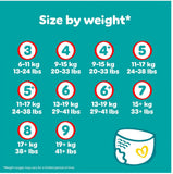 Pampers Baby-Dry Nappy Pants Size 9, 108 Nappies, 19kg+, Monthly Pack