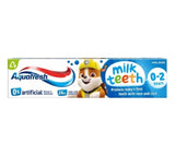 Aquafresh Milk Teeth Toothpaste, 0-2 Years, 50ml (Pack of 2)