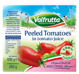 Valfrutta Peeled Plum Italian Tomatoes in Tomato Juice – 12 x 400g