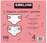 Kirkland Signature Baby Diapers Size 4