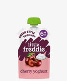 Little Freddie Organic Cherry Greek Style Yoghurt Baby Food Pouch 6+ months 100g