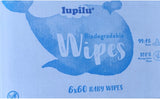 Lupilu Extra Sensitive Baby Wipes- Suitable From Birth - 6x60