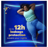 Always Ultra Night Secure Sleep Sanitary Extra Wings Size 5 Quattro Pack 32 Pads