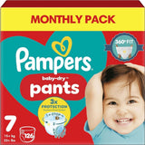 Pampers Baby Dry Pants Size 7, 126 Pack