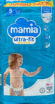 Mamia Ultra Fit Nappies Size 5 - Jumbo Pack (72 Count)