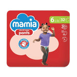 Mamia Ultra-fit XL Nappy Pants 32 Pack/Size 6