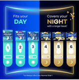 Always Ultra Quattro Pack Size 1 Sanitary Towel Wings Absorbent Protection Pack 56 Pads