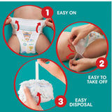 Pampers Baby-Dry Nappy Pants Size 9, 108 Nappies, 19kg+, Monthly Pack