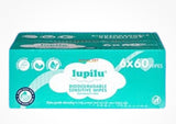 Lupilu Biodegradable Sensitive Baby Wipes Fragrance-Free 12x60 Pack (720 Wipes)