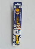 Aquafresh Paw Patrol Little Teeth Toothbrush 3-8 Years for Kids Yellow
