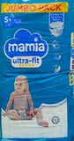 Mamia Ultra Fit Nappies Size 5+Jumbo Pack (64 Count)