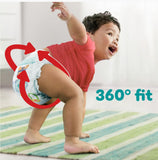 Pampers Baby-Dry Nappy Pants Size 9, 108 Nappies, 19kg+, Monthly Pack