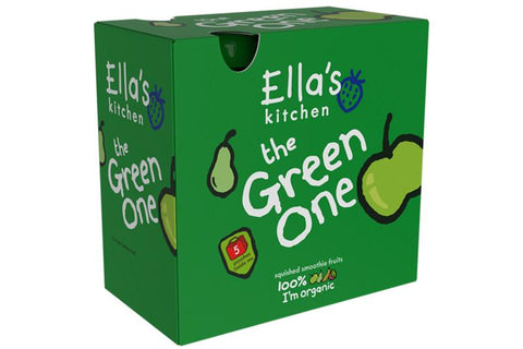 Ella's Kitchen Smoothie Fruit - Green One 12 x 90g