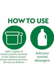 Dettol Antibacterial Laundry Cleanser 4 x 1.5Ltr