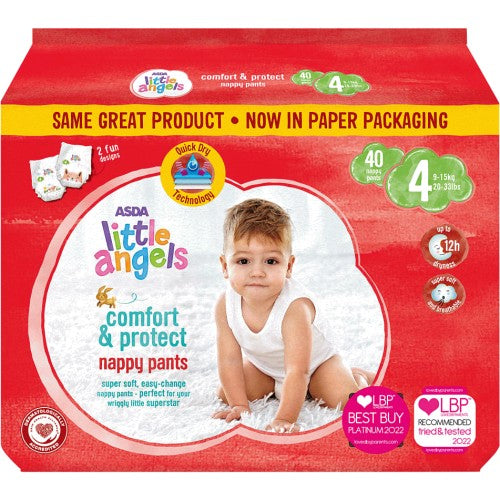 Buy LITTLE ANGEL EXTRA DRY BABY PANTS DIAPER, SMALL SIZE 120 COUNT, PACK OF  2, 60 COUNT/PACK, 7KG EACH Online & Get Upto 60% OFF at PharmEasy