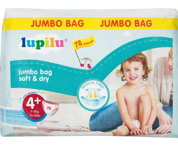 Lupilu Jumbo Pack Size 4+ Maxi – Big Bargains Wholesale